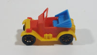 Kinder Surprise Orange Yellow Blue Classic Antique Toy Car Vehicle