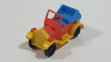 Kinder Surprise Orange Yellow Blue Classic Antique Toy Car Vehicle