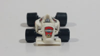 Kinder Surprise White Toy Formula 1 Indy Grand Prix Race Car Vehicle