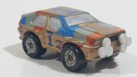 1989 Galoob Micro Machines Sun Color Changers Audi Quattro #1 Gold Tiny Miniature Die Cast Toy Car Vehicle