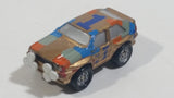 1989 Galoob Micro Machines Sun Color Changers Audi Quattro #1 Gold Tiny Miniature Die Cast Toy Car Vehicle