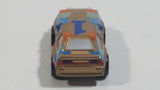 1989 Galoob Micro Machines Sun Color Changers Audi Quattro #1 Gold Tiny Miniature Die Cast Toy Car Vehicle