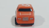 1989 Galoob Micro Machines Sun Color Changers '80s Thunderbird Drag Racer #9 Orange Tiny Miniature Die Cast Toy Car Vehicle