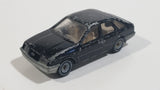 Siku 1056 Ford Sierra 2,3 GHIA Black Die Cast Toy Car Vehicle with Opening Rear Hatch Made in West Germany