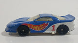 1993 Hot Wheels '93 Camaro Blue Die Cast Toy Race Car Vehicle McDonald's Happy Meal