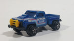 Unknown Brand Action Star Ford Pickup Truck Blue Die Cast Toy Car Vehicle Made in Hong Kong - Base Marked Corvette