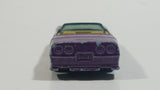 1990 Hot Wheels Color Racers II '83 Custom Corvette Convertible Purple Blue Die Cast Toy Car Vehicle