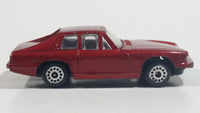 Zee Toys Dyna Wheels 1974 Jaguar XJS Dark Red D86 Die Cast Toy Car Vehicle