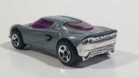 2004 Hot Wheels Roll-Up Raceway Lotus Project M250 Grey Die Cast Toy Super Car Vehicle