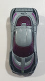 2004 Hot Wheels Roll-Up Raceway Lotus Project M250 Grey Die Cast Toy Super Car Vehicle