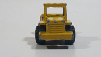 Majorette No. 226 Steam Roller Yellow Die Cast Toy Car Road Construction Equipment Vehicle