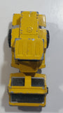 Majorette No. 226 Steam Roller Yellow Die Cast Toy Car Road Construction Equipment Vehicle