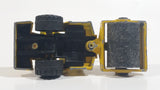 Majorette No. 226 Steam Roller Yellow Die Cast Toy Car Road Construction Equipment Vehicle