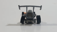 1994 Hot Wheels Dragster "Driven to the max!" Bright Fluorescent Orange Die Cast Toy Race Car Vehicle