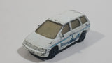 1999 Matchbox Sea Explorer Nissan Prairie Van White Die Cast Toy Race Car Vehicle