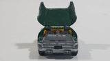 Vintage 1971 Lesney Matchbox Superfast No.66 Mazda RX500 Dark Green Die Cast Toy Car Vehicle with Opening Rear Mounted Engine Cover