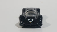 2013 Hot Wheels 1960s Ferrari P4 Black #4 Die Cast Toy Race Car Vehicle