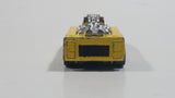 1981 Hot Wheels Cannonade Yellow Die Cast Toy Race Car Vehicle w/ Opening Hood - Hong Kong