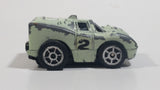 Rare HTF Vintage SM Summer Marz Karz s8022 Very Light Green Mini Pull Back Motor #2 Die Cast Toy Race Car Vehicle Hong Kong