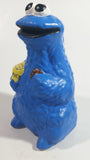 Vintage Hand Painted Sesame Street Cookie Monster Character Ceramic Figure 5 1/2" Tall