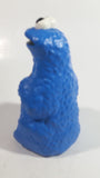 Vintage Hand Painted Sesame Street Cookie Monster Character Ceramic Figure 5 1/2" Tall