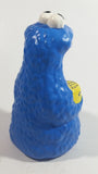 Vintage Hand Painted Sesame Street Cookie Monster Character Ceramic Figure 5 1/2" Tall