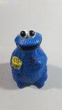 Vintage Hand Painted Sesame Street Cookie Monster Character Ceramic Figure 5 1/2" Tall