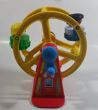 1993 Fisher Price Little People Country Fair Ferris Wheel and Airplane Amusement Rides Toys with 5 Characters