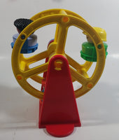 1993 Fisher Price Little People Country Fair Ferris Wheel and Airplane Amusement Rides Toys with 5 Characters