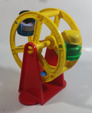 1993 Fisher Price Little People Country Fair Ferris Wheel and Airplane Amusement Rides Toys with 5 Characters