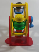 1993 Fisher Price Little People Country Fair Ferris Wheel and Airplane Amusement Rides Toys with 5 Characters