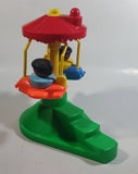 1993 Fisher Price Little People Country Fair Ferris Wheel and Airplane Amusement Rides Toys with 5 Characters