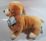 Walt Disney Animated Film Movie Lady From Lady and The Tramp 14" Long Cartoon Puppy Dog Character Plush Stuffed Animal with Tags