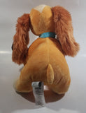 Walt Disney Animated Film Movie Lady From Lady and The Tramp 14" Long Cartoon Puppy Dog Character Plush Stuffed Animal with Tags