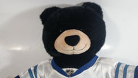 Build A Bear Workshop NHL Toronto Maple Leafs Ice Hockey Black Bear with Uniform, Stick, and Skates 17" Tall Stuffed Animal Plush