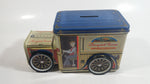 Cherrydale Farms Fine Confections Farm Delivery Truck Shaped Tin Metal Coin Bank