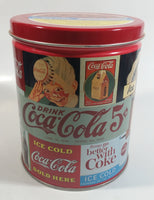 1994 Coca-Cola Coke Soda Pop Carriage Trade Mini Twist Pretzels Nostalgic Tin Beverage Advertising Collectible