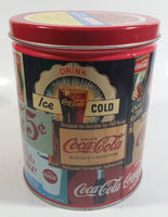 1994 Coca-Cola Coke Soda Pop Carriage Trade Mini Twist Pretzels Nostalgic Tin Beverage Advertising Collectible