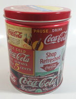 1994 Coca-Cola Coke Soda Pop Carriage Trade Mini Twist Pretzels Nostalgic Tin Beverage Advertising Collectible