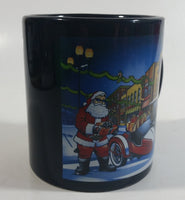 2011 Harley Davidson Motor Cycles Santa Christmas Themed Ceramic Coffee Mug Cup Collectible