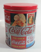 1993 Coca-Cola Coke Soda Pop Carriage Trade Mini Twist Pretzels Nostalgic Tin Beverage Advertising Collectible