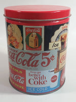 1993 Coca-Cola Coke Soda Pop Carriage Trade Mini Twist Pretzels Nostalgic Tin Beverage Advertising Collectible