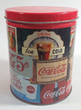 1993 Coca-Cola Coke Soda Pop Carriage Trade Mini Twist Pretzels Nostalgic Tin Beverage Advertising Collectible