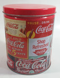 1993 Coca-Cola Coke Soda Pop Carriage Trade Mini Twist Pretzels Nostalgic Tin Beverage Advertising Collectible