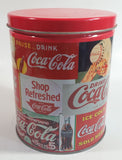 1993 Coca-Cola Coke Soda Pop Carriage Trade Mini Twist Pretzels Nostalgic Tin Beverage Advertising Collectible