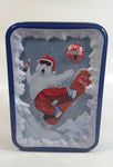 1996 Coca-Cola Coke Soda Pop Drink Beverage Polar Bear Snowboarding Tin Metal Container