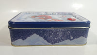 1996 Coca-Cola Coke Soda Pop Drink Beverage Polar Bear Snowboarding Tin Metal Container