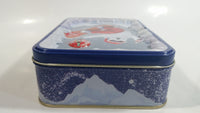 1996 Coca-Cola Coke Soda Pop Drink Beverage Polar Bear Snowboarding Tin Metal Container