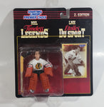 1997 Kenner Starting Lineup Timeless Legends NHL Ice Hockey Player Goalie Glenn Hall Chicago Blackhawks Action Figure and Trading Card New in Package