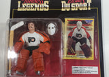 1997 Kenner Starting Lineup Timeless Legends NHL Ice Hockey Player Goalie Bernie Parent Philadelphia Flyers Action Figure and Trading Card New in Package